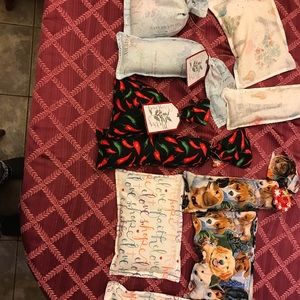 Rice filled heating pads